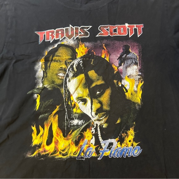 Travis Scott Gildan vintage Style Shirt - Picture 2 of 6